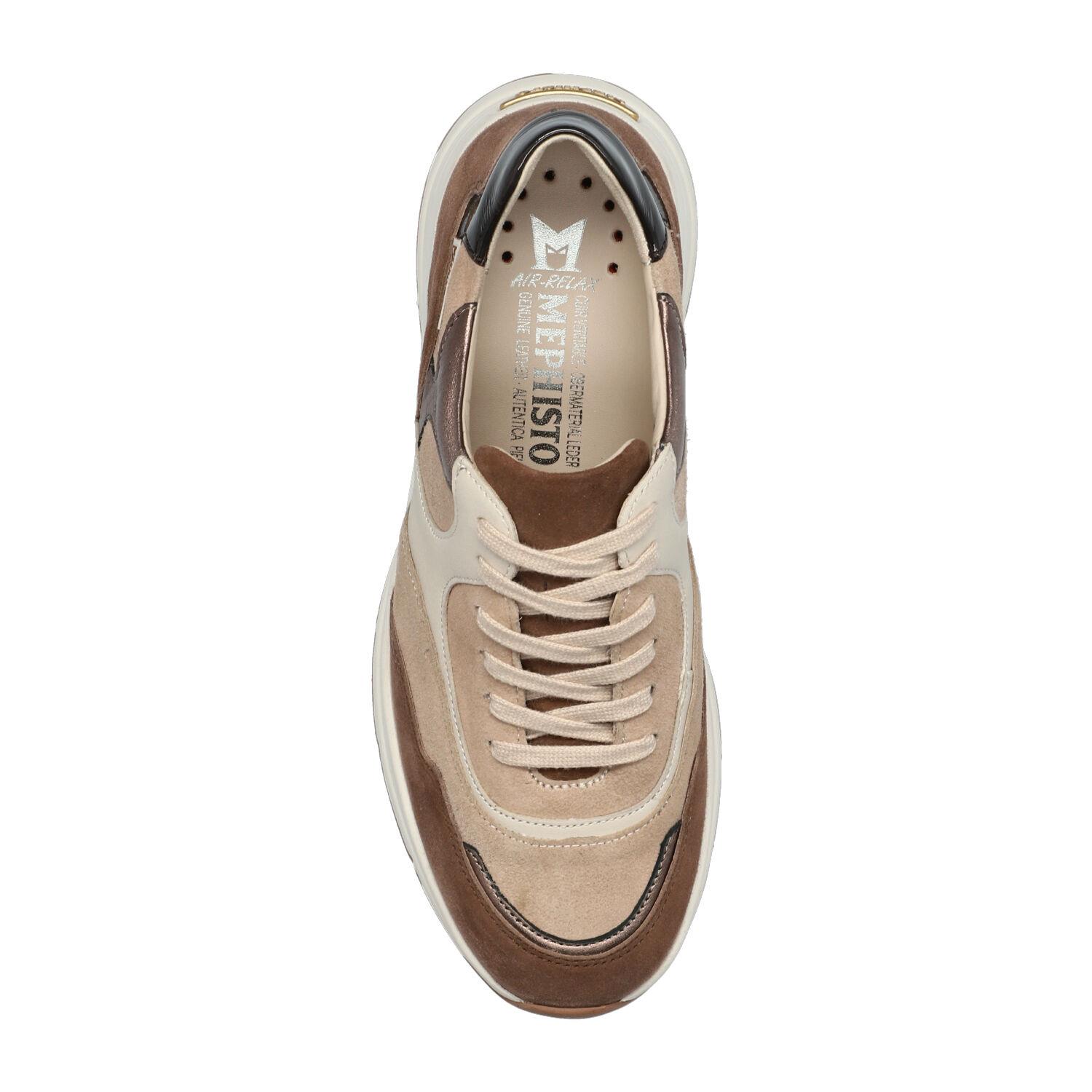 lacets femme modèle Halbane Brun canelle - Mephisto